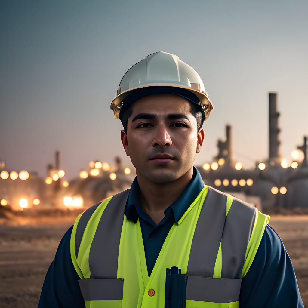 Engineer in refinery