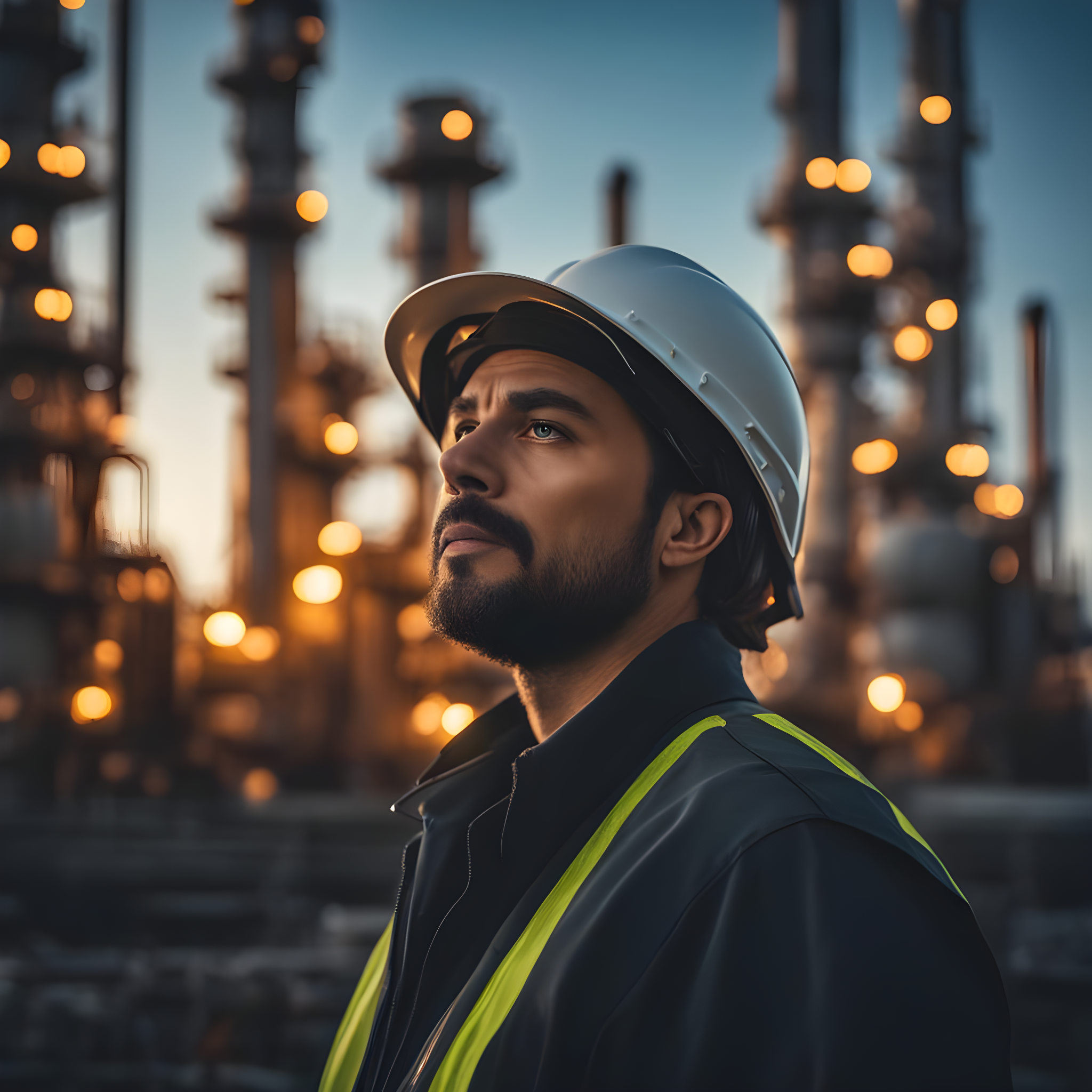 Engineer in refinery